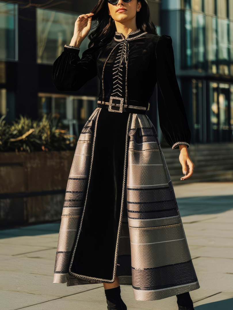 Obsidian Cipher Gown-img